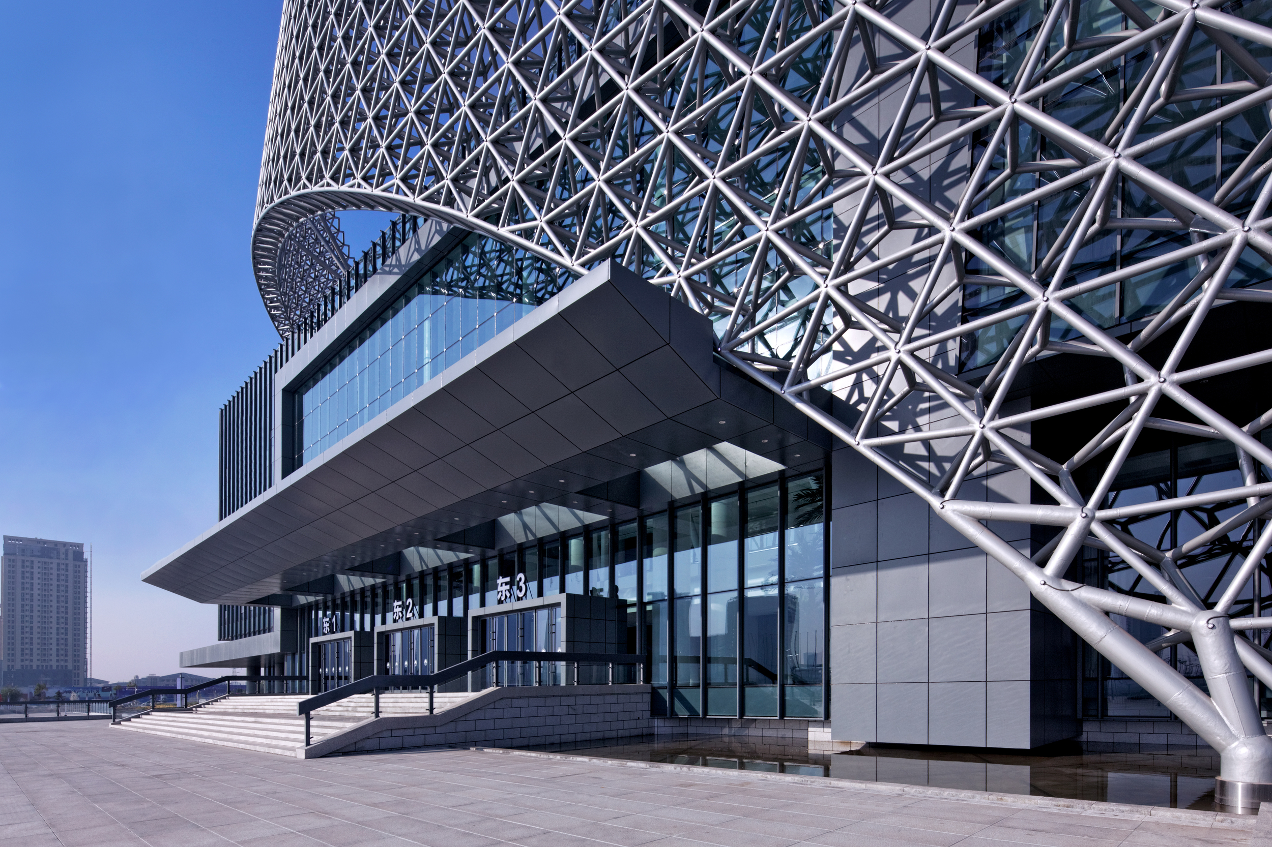Ningxia International Conference Center (Photograph by © Paul Dingman)