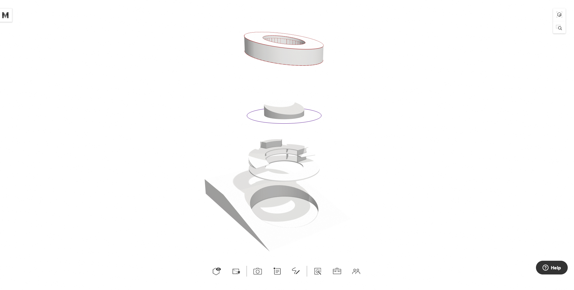 Simplified version of BIG style Diagram created in Modelo