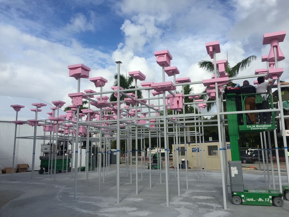 Design Miami/ Winning Pavilion Team: UNBUILT