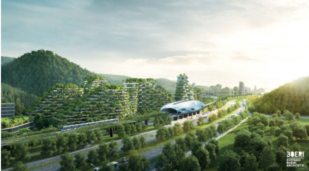 How to stop urban sprawl? Build a vertical green city